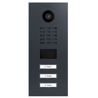 Intercomunicador Vídeo DoorBird D2103V | Preto - 1