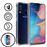 Capa Avizar para Samsung Galaxy A20E 360ª Silicone + Policarbonato Transparente_0