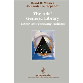 The ADA Generic Library - Linear List Processing Packages - Hardback - 1989 - 1