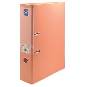 Pasta Arquivo Plus Strong L/80 - Laranja Pastel - 1