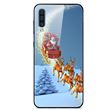 Capa Magunivers | TPU vidro rígido trenó e alces para Samsung Galaxy A50s/A30s/A50