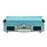 Crosley Cruiser Deluxe Gira-discos de tração por correia Turquesa_3