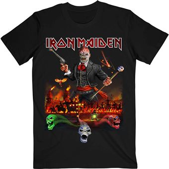 T-shirt Rock Off IRON MAIDEN | Legacy Of The Beast: Live Album | Preto | XL - 1