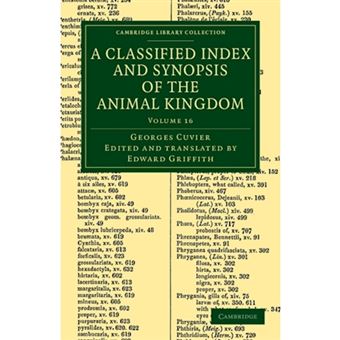 A Classified Index and Synopsis of the Animal Kingdom - Arranged in Conformity with Its Organization - Paperback - 2012 - 1