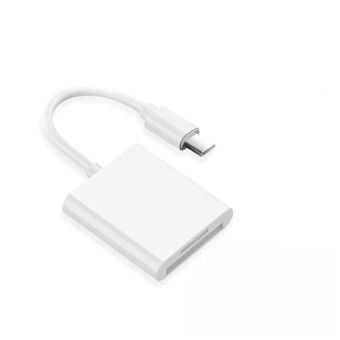 Leitor de Cartões SD/TF Type-c Co-phénix - Branco - 1