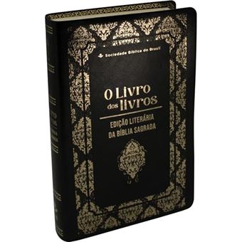 O Livro Dos Livros - Edição Literária Da Bíblia Sagrada Nova Tradução Na Linguagem De Hoje Preta - 1