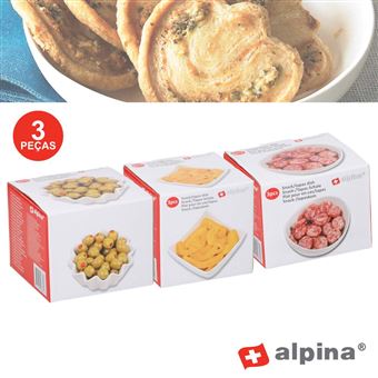 Taças para Snacks Alpina Conjunto de 3 - 1