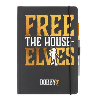 Bloco de Notas A5 Erik Editores Premium com Caneta Free The House Elves-Harry Potter - 1
