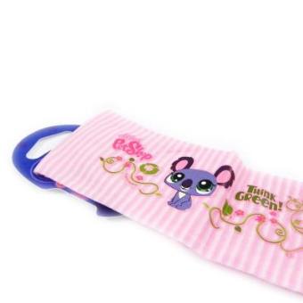 Pet shop - Faixa/bandelete "Pet Shop" rosa clara - 1