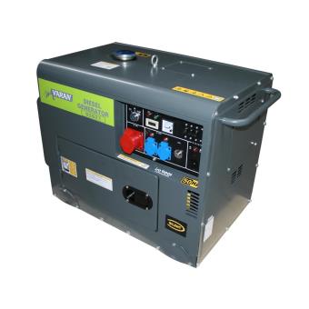 Gerador Elétrico Varan Motors Diesel 400V 230V 12Vdc 5500Kva Portátil Cinzento - 1