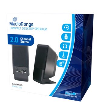 Altifalante MediaRange MROS352 | Preto - 1