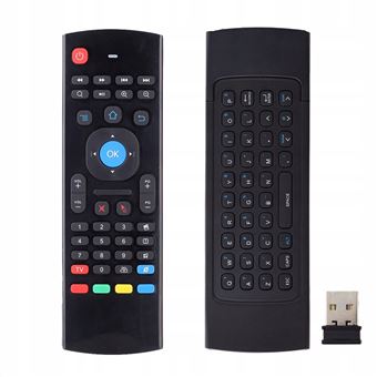 Controlo Remoto Dishiqing para Smart TV caixa de TV android mini PC HTPC | Preto - 1