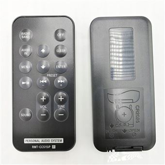 Controlo Remoto Dishiqing para Sony CF-CS15iP ICF-CS15IPBLKN ICF-CS15iPN ICF-C | Preto - 1