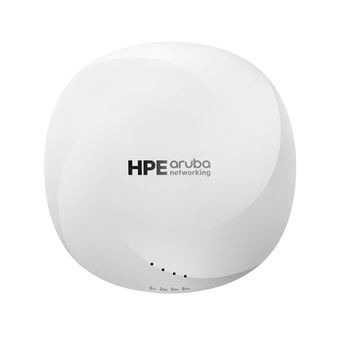 Ponto de Acesso Wlan HPE Aruba Networking AP-615-RW Dual Radio Tri Band 2x2 Wi-Fi 6E Int Antennas Campus AP | Branco - 1