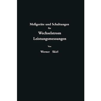 Messgerate Und Schaltungen Fur Wechselstrom-Leitungsmessungen - Paperback / softback - 1920 - 1