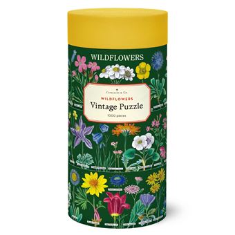 Puzzle Cavallini | 1000 Peças | 55x70cm | Wildflowers 2 - 1