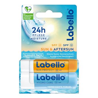 Bálsamo Labial Labello Sun & Hydro Summerpack - 1