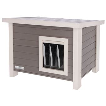 Casa para Gatos Kerbl Eli | Cinzento, Branco - 1