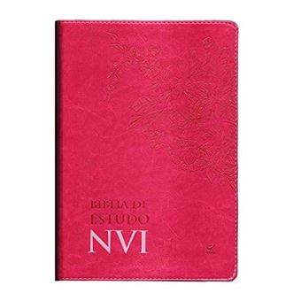 Bíblia De Estudo Nvi Capa Luxo Pink - 1