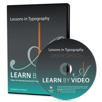Lessons In Typography Learn By Video - 1