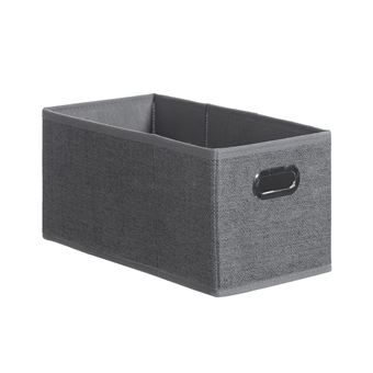 Caixa de Arrumação Home Kool Home | Linho - Cinza - 1