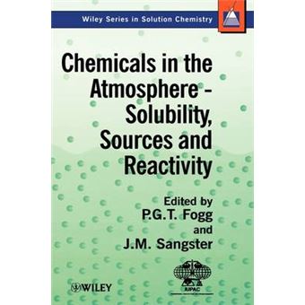Chemicals in the Atmosphere - Solubility, Sources and Reactivity - Hardback - 2003 - 1