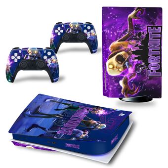 Autocolantes de Proteção HSMY para Consola Sony PS5 Edition Standard - Fortnite -TN-PS5Disk-4324 - 1
