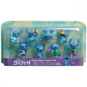 Pack 8 Mini Figuras Stitch - 1