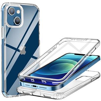 Capa YIOU ??Full Silicone 360º para iPhone 13 - Transparente - 1