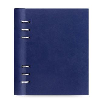 Notebook A5 Clipbook Filofax Classic Brights - Azul Marinho 26018 - 1