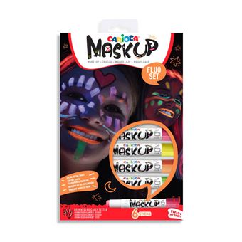 Pintura Facial Carioca Mask Up Neon | 6 Cores - 1