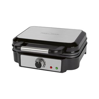 Máquina de Waffles ProfiCook PC-WA 1240 | Aço inoxidável - 1