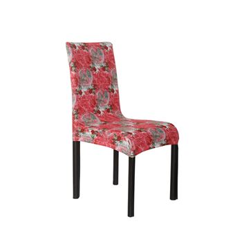 Capa de Cadeira BOD HOME | Temática De Natal | Vermelho - 1