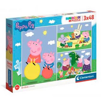 Puzzle Clementoni Peppa Pig | 3x48 - 1