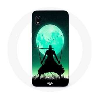 Capa Maniacase para Samsung Galaxy A10 Roronoa Zoro Espada Tripla Lua Cheia - 1