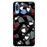 Capa Hapdey para Samsung Galaxy A40 2019 Design Cartas de Casino em Silicone Flexível e TPU Preto_0