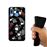 Capa Hapdey para Samsung Galaxy A40 2019 Design Cartas de Casino em Silicone Flexível e TPU Preto_3