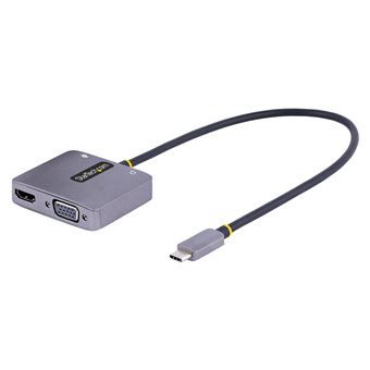 Adaptador Gráfico Usb StarTech.com 122-USBC-HDMI-4K-VGA | Cinzento - 1