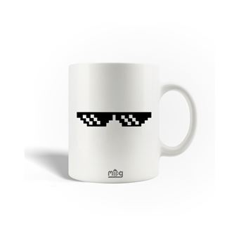 Caneca Maniacase Thug Life Glasses - 1