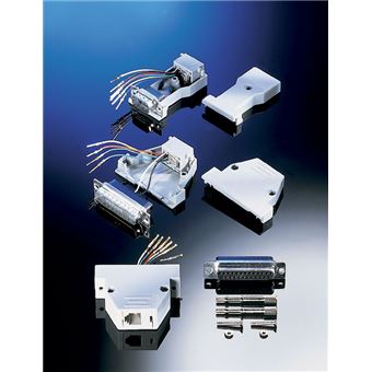 Adaptador para Cabos ROLINE Adapter DB25 M / RJ45 F, 8P/8C - 1