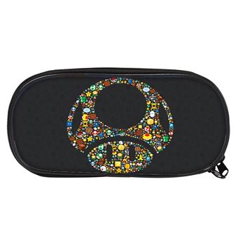 Estojo DreamWorks | Super Mario | 21.5 x 10 x 5 cm | Preto 5465 - 1