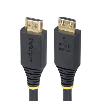 Cabo Hdmi StarTech.com HDMI2-CABLE-GRIP-50C | Preto - 1