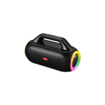 Coluna Wireless Mifa WildBox | 68mm | RGB | TF | 24h | 10000mAh | USB | Type-C | IPX7 | AUX | Bluetooth5.3 | 60W | Preto - 1