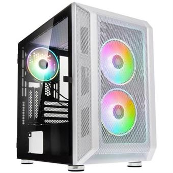 Caixa para Computador Kolink Citadel Mesh RGB | Branco - 1