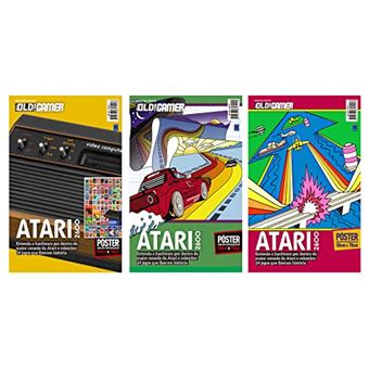 Superpôster Old!Gamer - Atari 2600 - Arte A + B + C - 1
