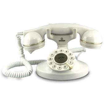 telefone Brondi Vintage 10  analógico Branco - 1