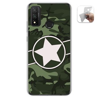 Capa Tumundosmartphone de Gel TPU para Huawei P Smart 2020 design camuflado 01 desenhos - 1