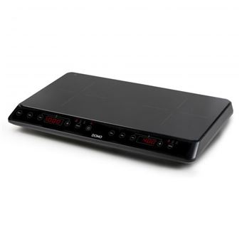 Placa Portátil de Indução Domo DO338IP | 2 Zonas | Preto - 1