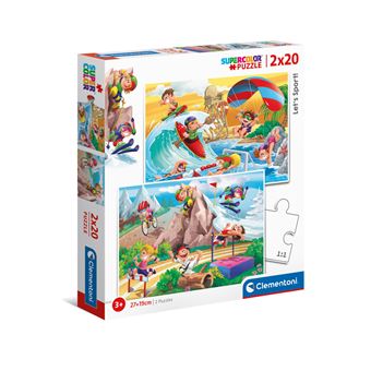 Puzzle Clementoni Desportos Let's sport! | 20 Peças - 1