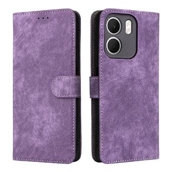 Capa ZURSANA para OPPO A5X 4G/5G | Pele Sintética | Fecho Magnético | Compartimento para Cartões com Bloqueio RFID | Violeta - 1